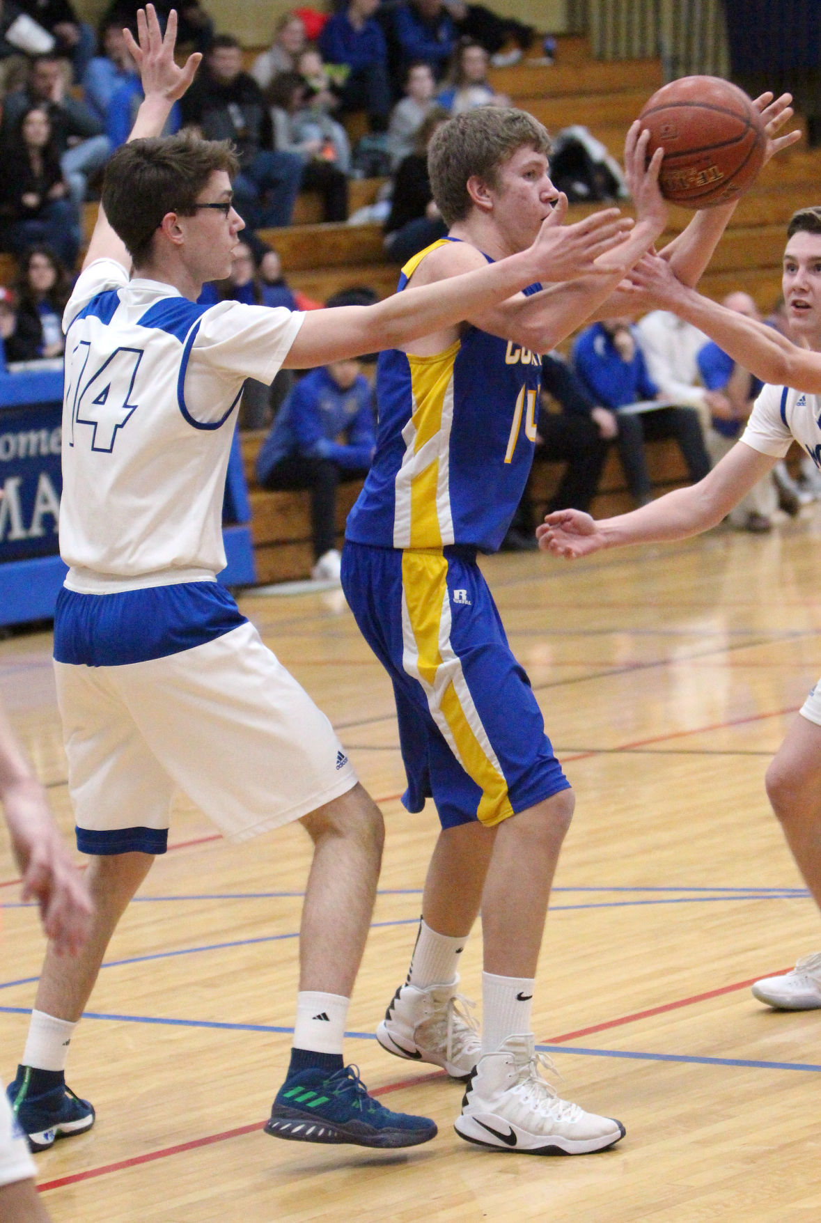 Cornell at McDonell boys basketball 2-27-18